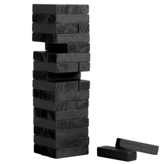 Игра «Деревянная башня мини», черная, уценка фото 