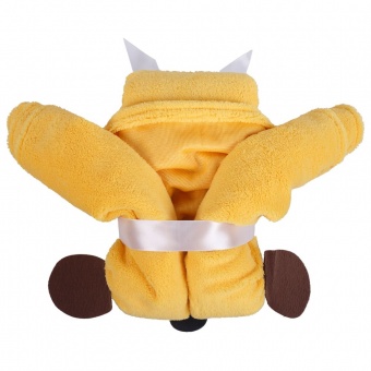 Игрушка-плед «Пес Трансформер», желтый фото 