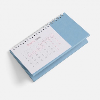 Календарь настольный Brand, голубой фото 