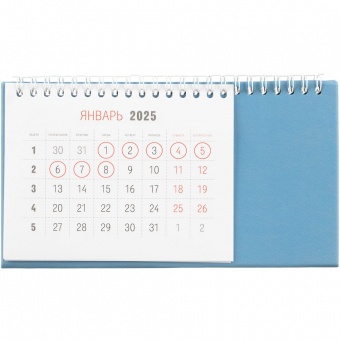 Календарь настольный Brand, голубой фото 