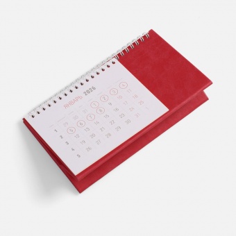Календарь настольный Brand, красный фото 