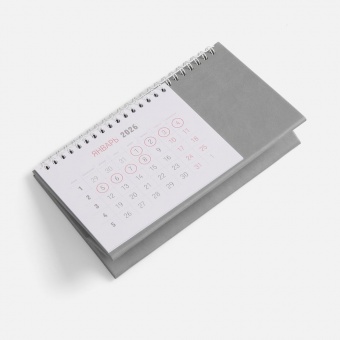 Календарь настольный Brand, серый фото 