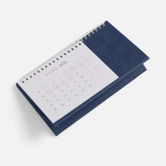 Календарь настольный Brand, синий фото 