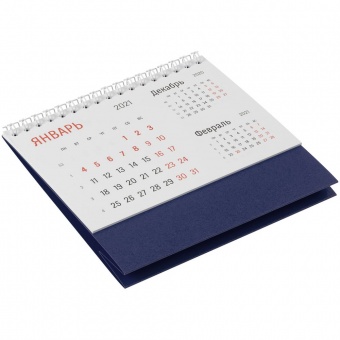 Календарь настольный Nettuno, синий фото 