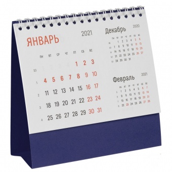 Календарь настольный Nettuno, синий фото 