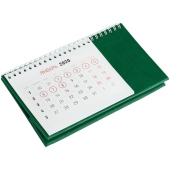 Календарь настольный Brand, зеленый фото 