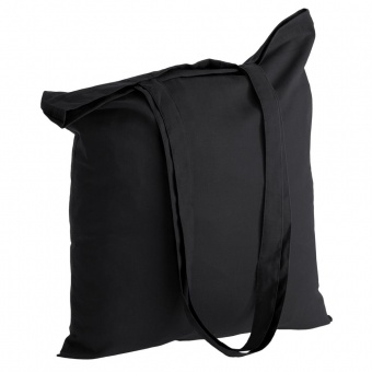 Холщовая сумка Basic 105, черная фото 