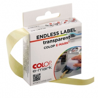 Клейкая лента для принтера Colop e-mark, прозрачная фото 