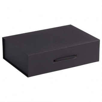 Коробка Case, подарочная, черная фото 