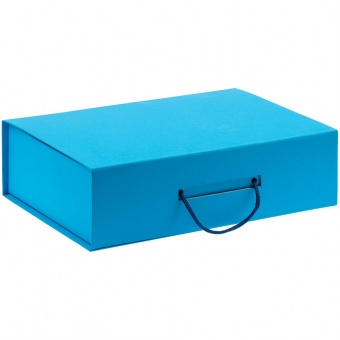 Коробка Case, подарочная, голубая фото 