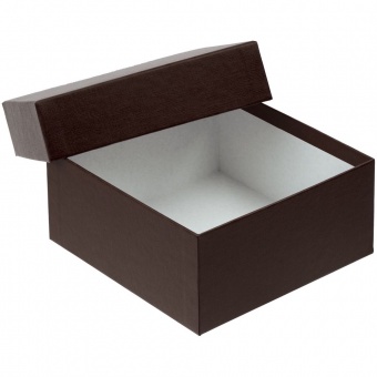 Коробка Emmet, средняя, коричневая фото 