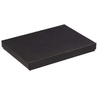 Коробка Kuori под обложку и чехол для карт, черная фото 