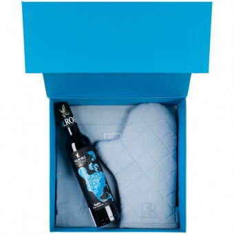Коробка Quadra, голубая фото 