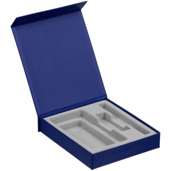 Коробка Rapture для аккумулятора 10000 мАч, флешки и ручки, синяя фото 
