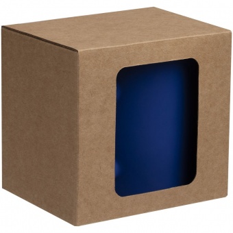 Коробка с окном для кружки Window, ver.2, крафт фото 