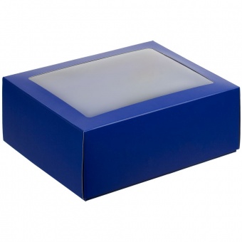 Коробка с окном InSight, синяя фото 
