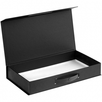 Коробка с ручкой Platt, черная фото 