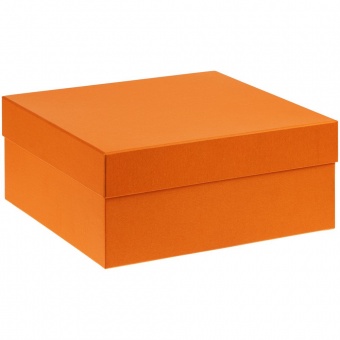 Коробка Satin, большая, оранжевая фото 