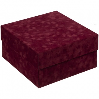 Коробка Velutto, бордовая фото 