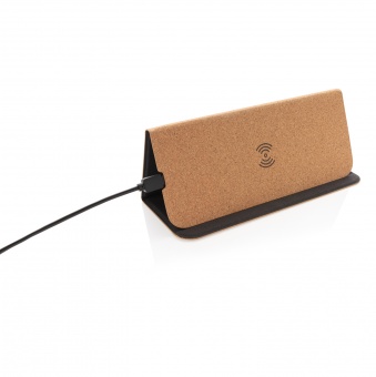 Коврик для мыши с функцией беспроводной зарядки и подставки для телефона, 5 Вт фото 