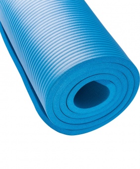 Коврик для йоги Ananda, синий фото 