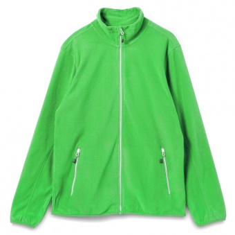 Куртка флисовая мужская Twohand, зеленое яблоко фото 9