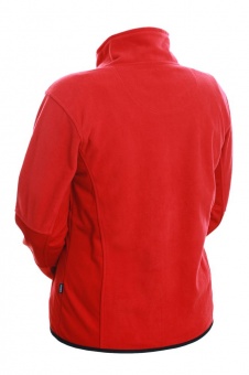 Куртка флисовая женская Sarasota, красная фото 11