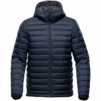 Куртка компактная мужская Stavanger, темно-синяя фото 2