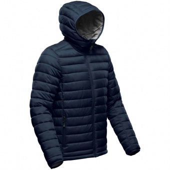 Куртка компактная мужская Stavanger, темно-синяя фото 10