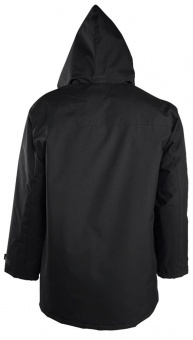 Куртка на стеганой подкладке River, черная фото 8