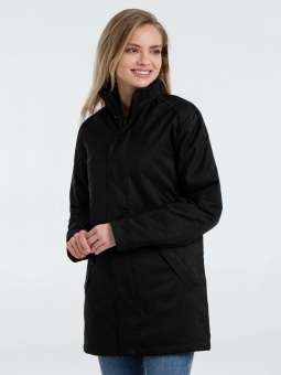 Куртка на стеганой подкладке Robyn, черная фото 11