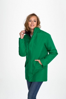 Куртка на стеганой подкладке Robyn, зеленая фото 8