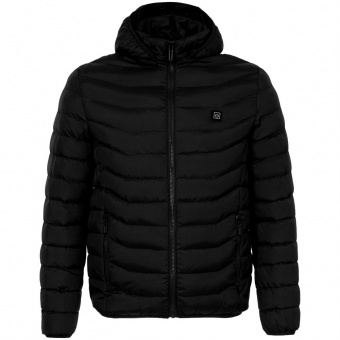 Куртка с подогревом Thermalli Chamonix, черная фото 16