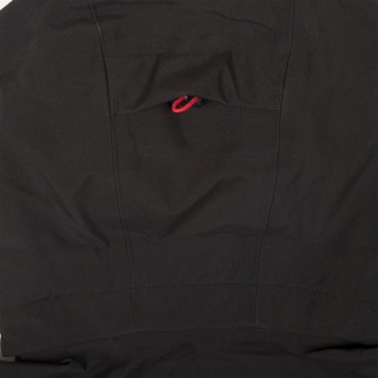 Куртка софтшелл мужская Patrol, черная с красным фото 5
