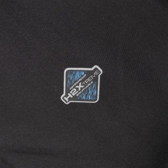 Куртка софтшелл мужская Patrol, черная с синим фото 3