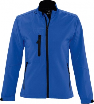 Куртка женская на молнии Roxy 340 ярко-синяя фото 2