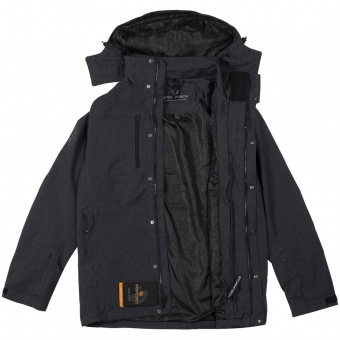 Куртка-трансформер мужская Avalanche, темно-серая фото 10