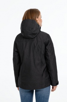 Куртка-трансформер женская Matrix, серая с черным фото 10