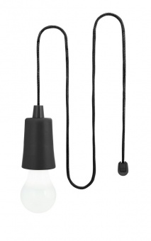 Лампа портативная Lumin, черная фото 