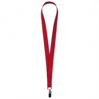 Лента для бейджа Neckband, красная фото 