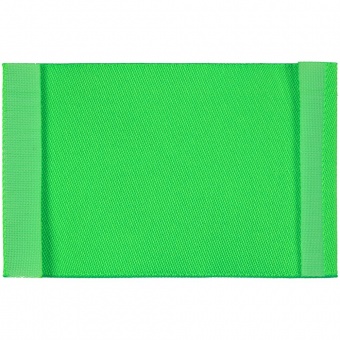 Лейбл тканевый Epsilon, XL, зеленый неон фото 