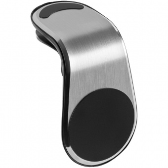 Магнитный держатель для смартфонов Pinch, серебристый фото 
