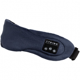 Маска для сна с Bluetooth наушниками Softa 2, синяя фото 