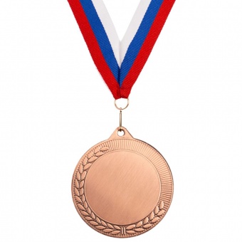 Медаль Regalia, большая, бронзовая фото 