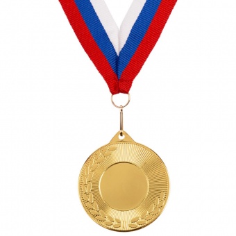 Медаль Regalia, малая, золотистая фото 