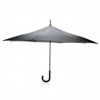 Механический двусторонний зонт, d115 см, серый фото 2