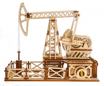 Механический конструктор «Нефтяная качалка» фото 