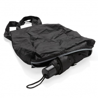 Механический зонт с чехлом-сумкой, d97 см  фото 