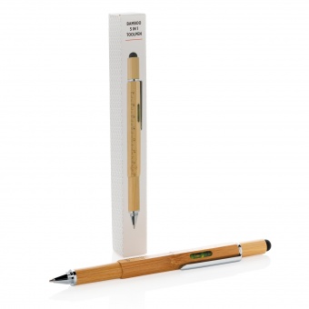 Многофункциональная ручка 5 в 1 Bamboo фото 