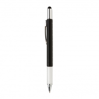 Многофункциональная ручка 5 в 1 из пластика ABS фото 